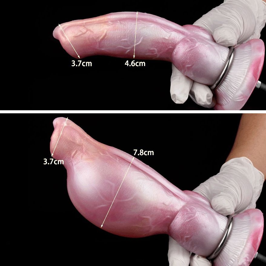 Kiotos Monstar Special Aufblasbarer Dildo 19,5 cm – Sicher & Groß