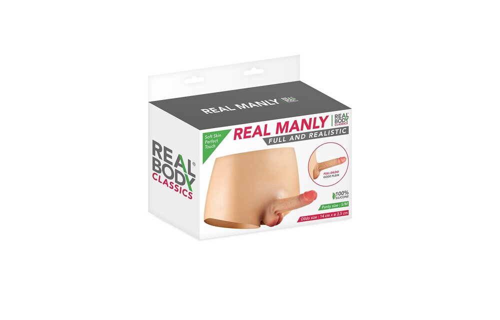 Real Manly Solid Realistischer Dildo S/M – Authentisches Vergnügen