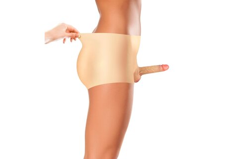 Real Manly Solid Realistic Dildo Body Suit