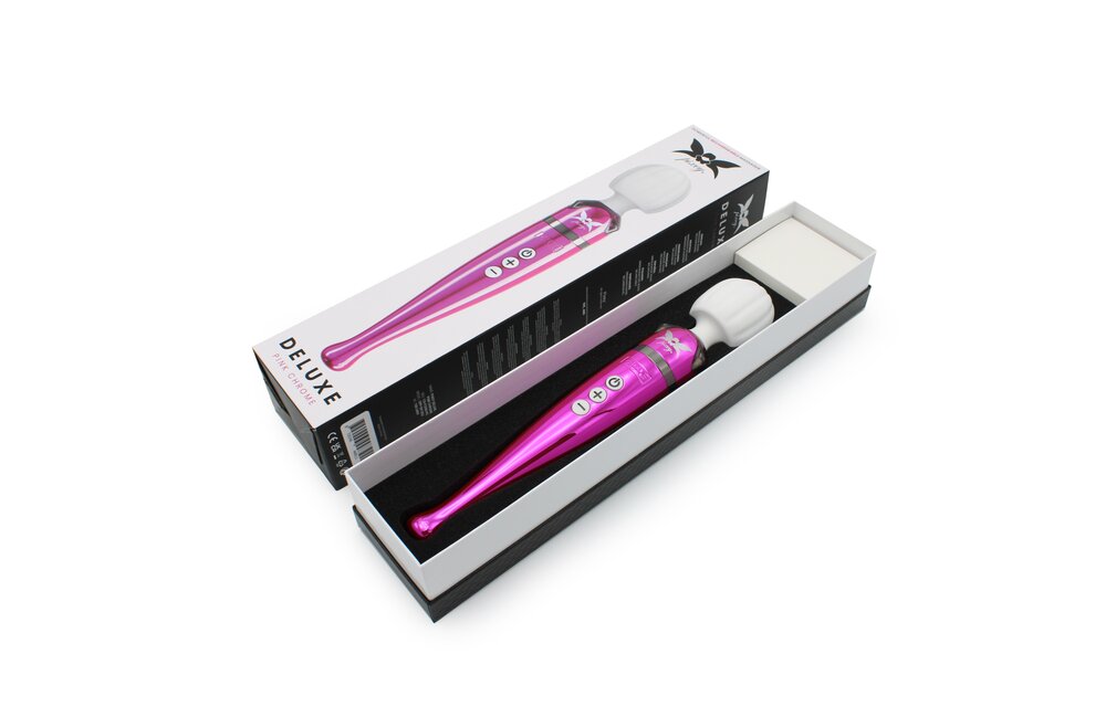 Pixey Deluxe Roze Wand Vibrator – Krachtig & Oplaadbaar