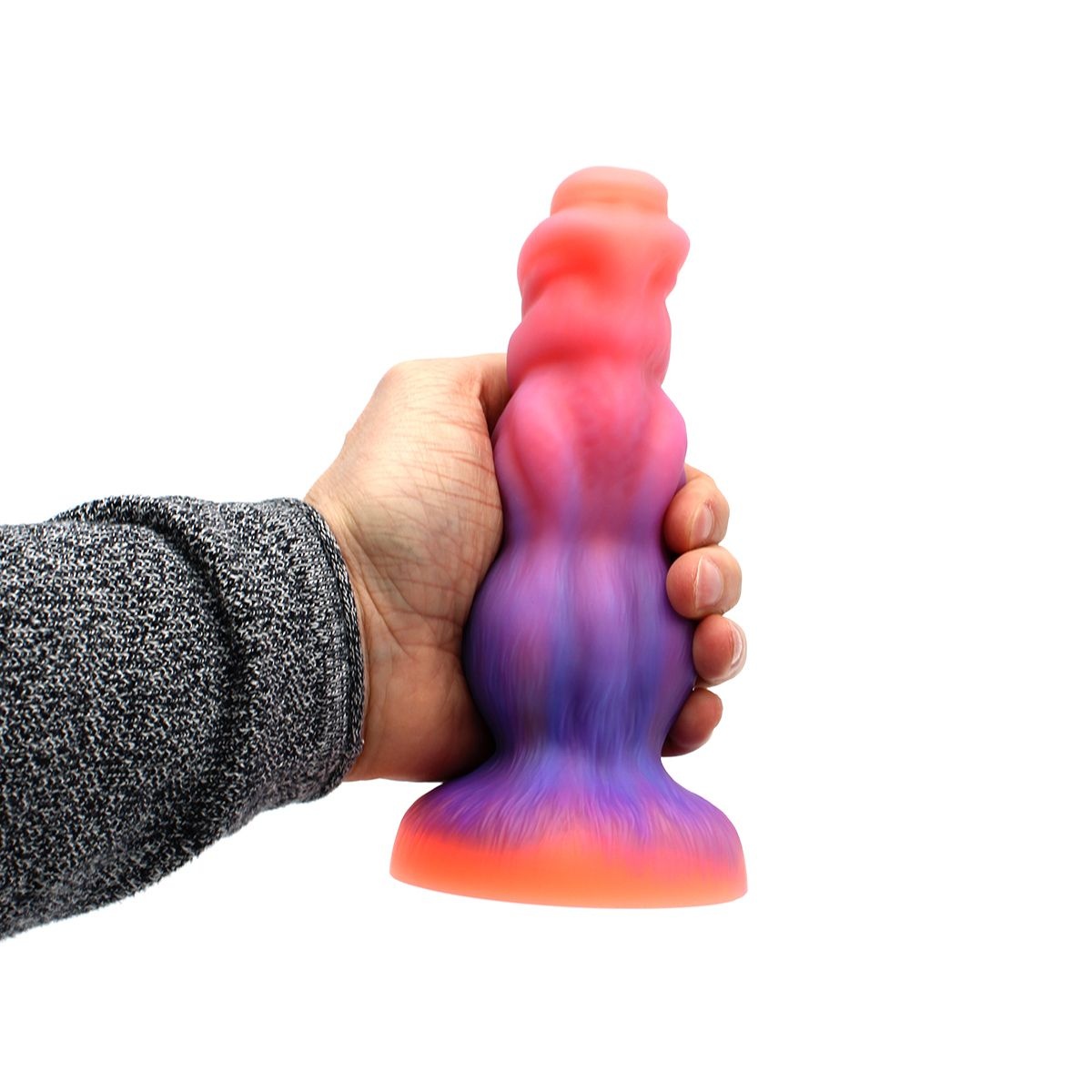 Dildo Monstar Glow 19,5 cm – Glow in the Dark Silicone