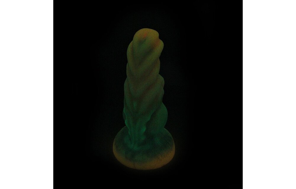Dildo Monstar Glow 19,5 cm – Glow in the Dark Silicone
