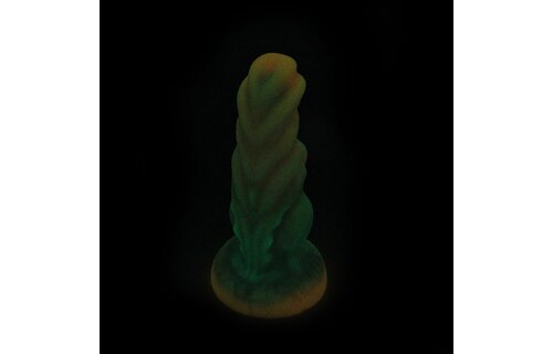 Dildo Monstar Glow 19,5 cm – Glow in the Dark Silicone