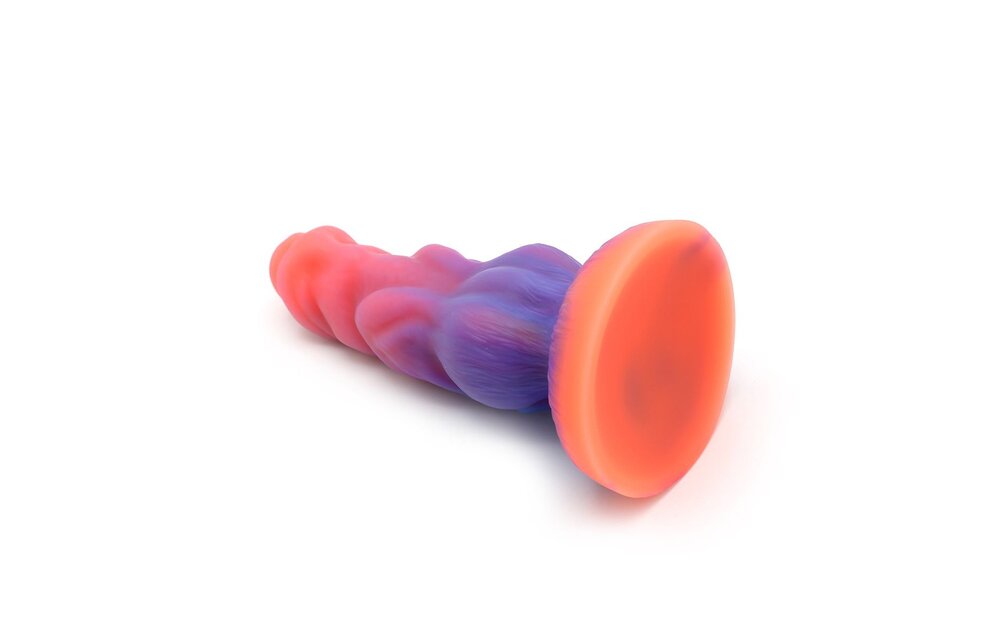 Dildo Monstar Glow 19,5 cm – Glow in the Dark Silicone