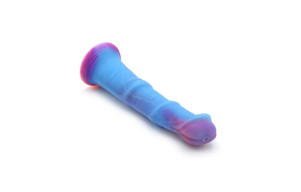 Dildo Monstar Glow II 18 cm – Glow in the Dark Silicone