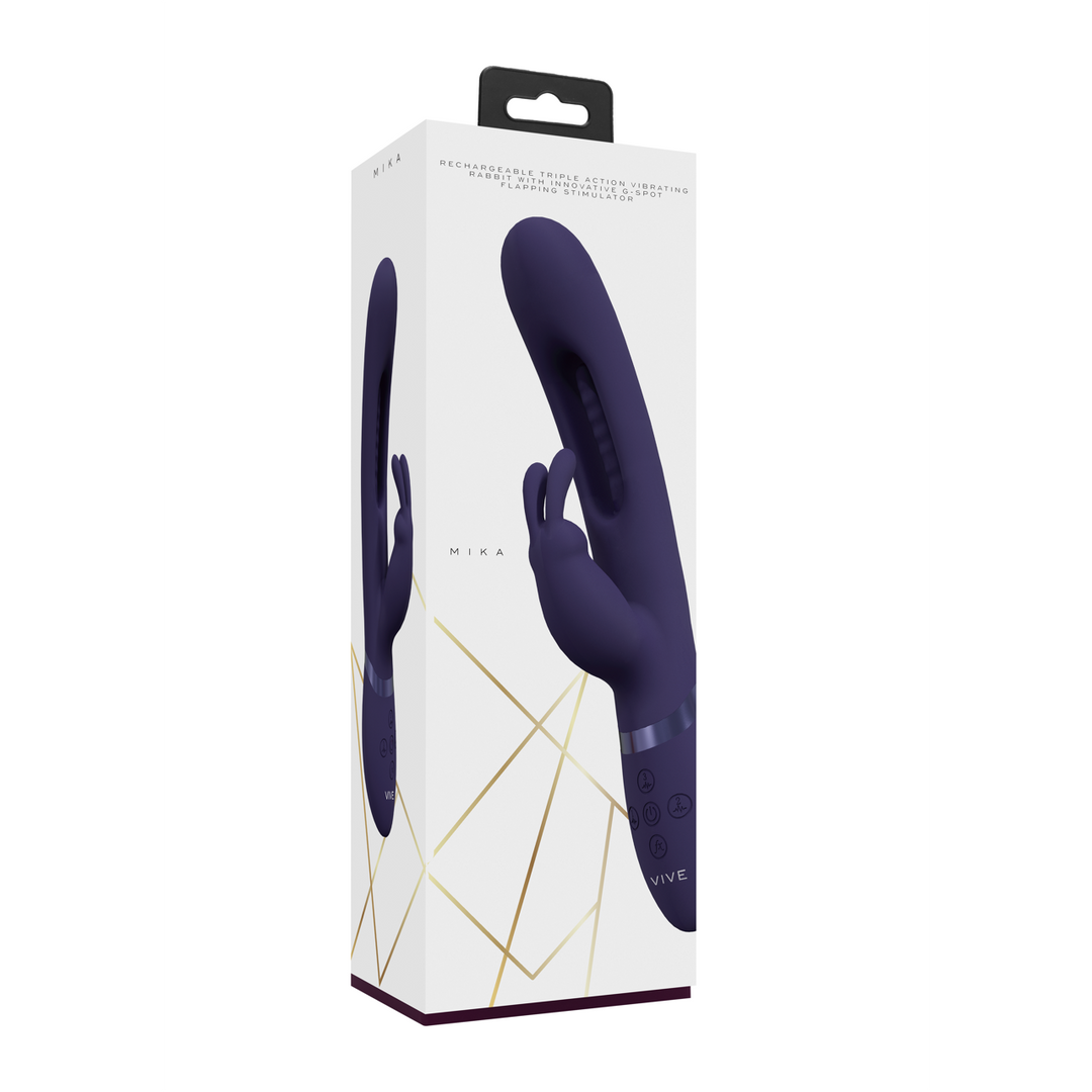 Mika Vibrerende Rabbit met G-Spot Stimulator