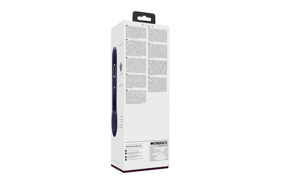 Mika Vibrerende Rabbit | 3 Motoren, USB, Waterdicht & Sterk