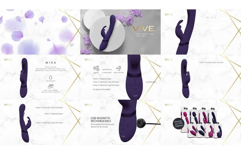 Mika Vibrating Rabbit with G-Spot Stimulator