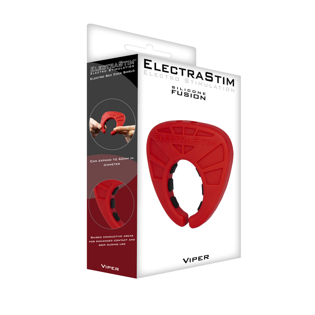 Viper Cock Shield – Comfortabel Silicone Electro Seks Accessoire