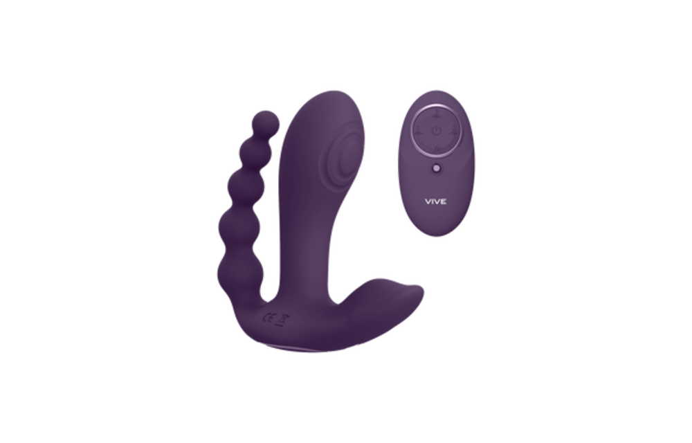 KATA Pulse Wave Vibrator Lila – Doppelte Penetration & USB