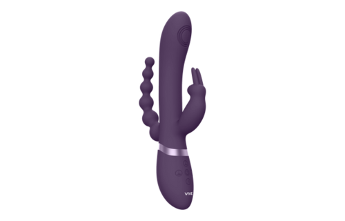 RINI Rabbit Vibrator Purple – 3 Motors, 1000 Functions