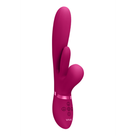 Kura G-Spot Vibrator Pink – Thrusting, Pulsing & Fluttering