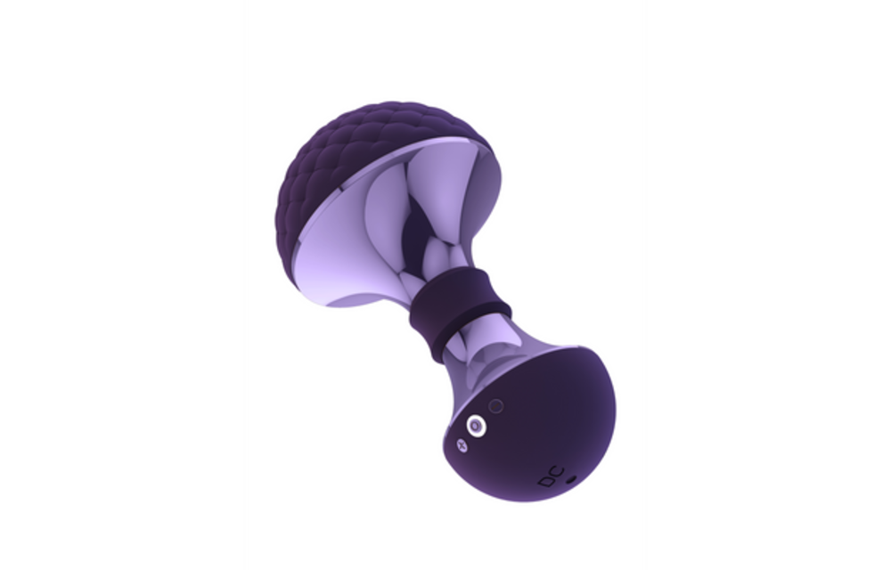 Enoki Luxury Flexible Wand Massager - Purple | VIVE Erotik