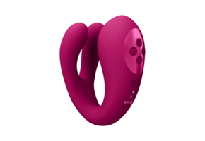 Yoko Triple Action Vibrator mit Klitoris Puls Welle - Rosa