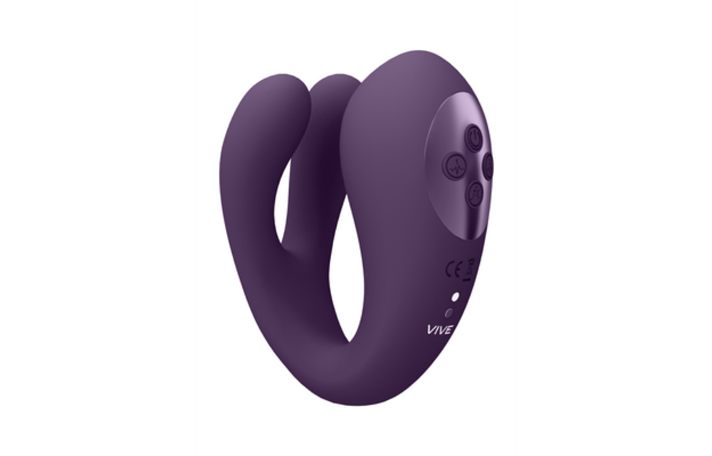 Yoko Triple Action Vibrator Paars – Krachtige Clitorale Pulsgolf