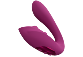 Yuki - Dual Motor G-Spot Vibrator with Massaging Beads - Pink