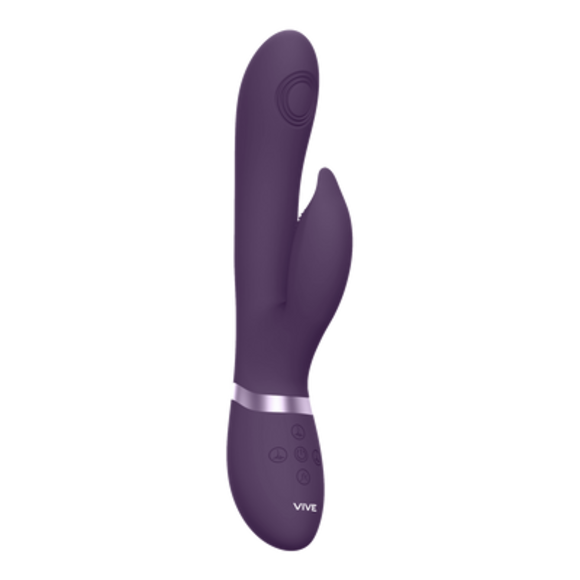 Aimi - Pulse Wave  Vibrating G-Spot Rabbit - Purple