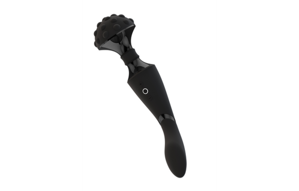 Shiatsu - Wand Vibrator – Zwart