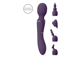 Nami - Pulse Wave  Vibrating Wand - Purple