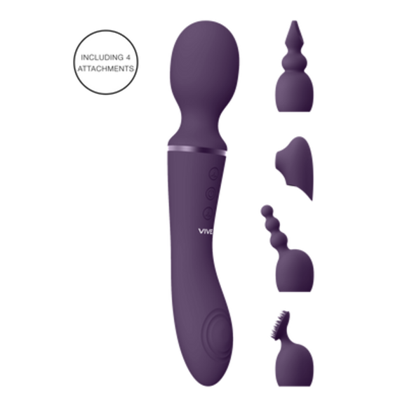 Nami - Pulse Wave  Vibrating Wand - Paars