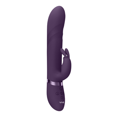 Nari - Vibrerende En Roterende G-spot Vibrator – Paars