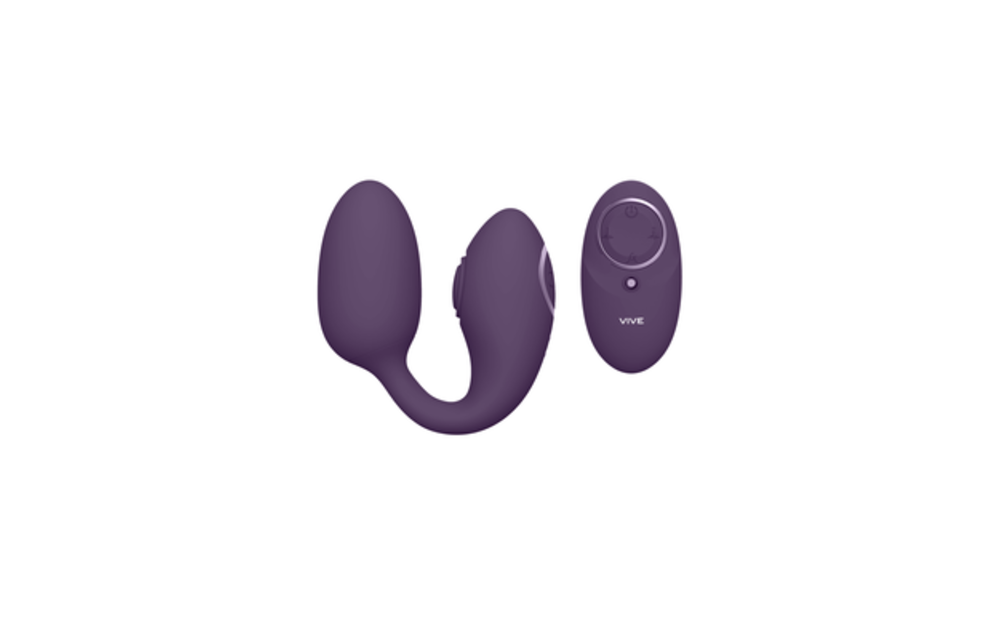 Aika - Pulse-Wave & Vibrating Love Egg - Purple