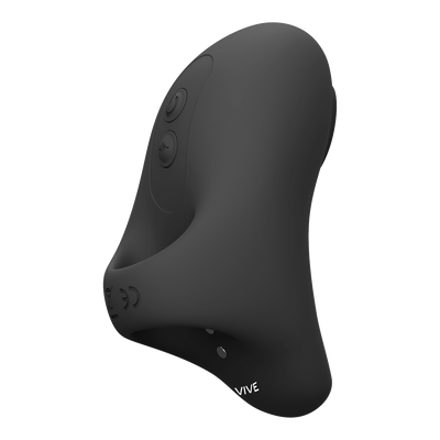 Hana Pulse Wave Finger Vibrator - Powerful & Waterproof Black