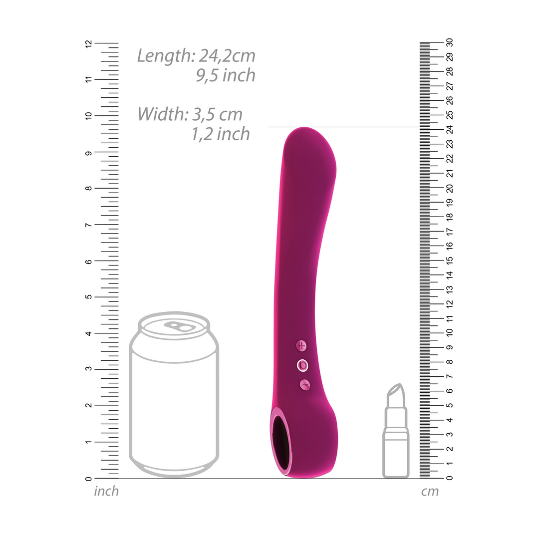 Ombra Buigbare Vibrator Roze | 10 Vibraties & Flexibel Design