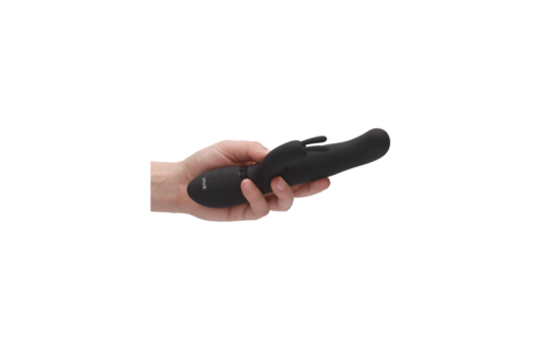 Izara - Rotating Beads Rabbit Vibrator - Zwart
