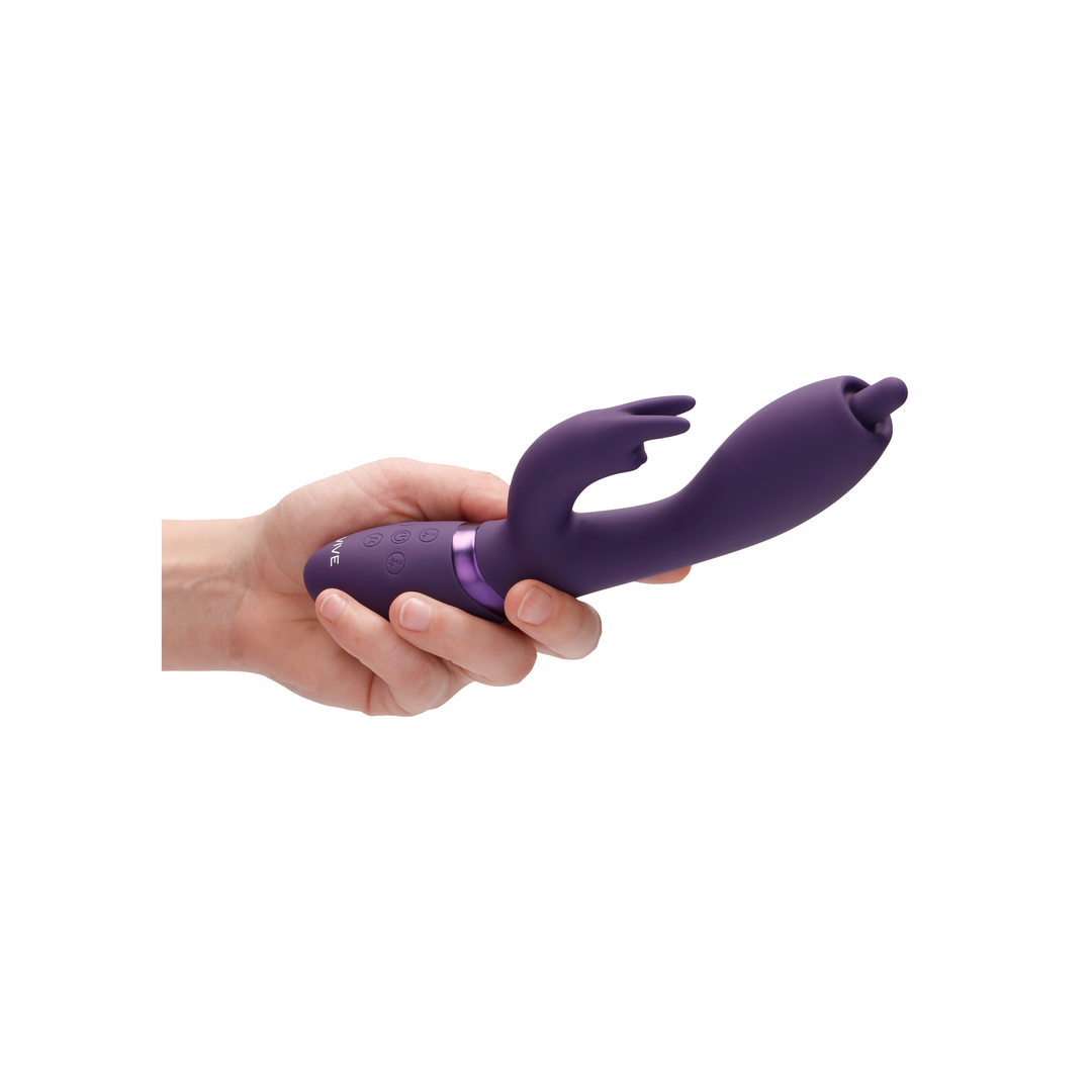 Nilo G-spot Rabbit Paars – 360° Roterend & 10 Vibratiestanden