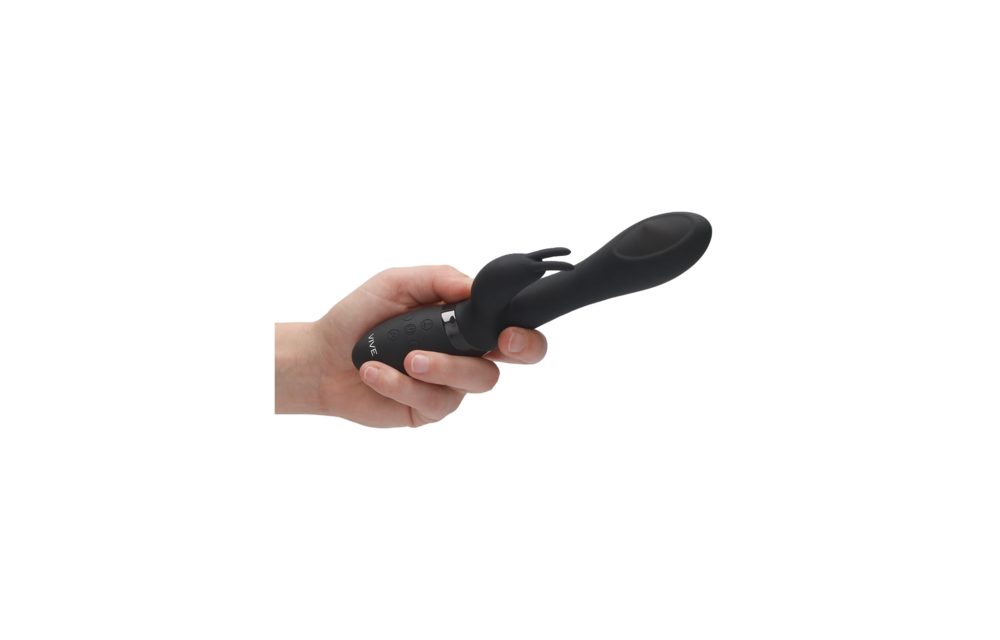MIRA Spinning G-Spot Rabbit Schwarz | Luxuriöser Rabbit-Vibrator
