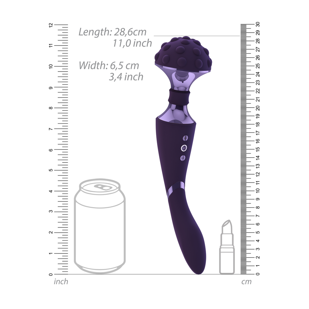 Shiatsu - Wand Vibrator - Purple