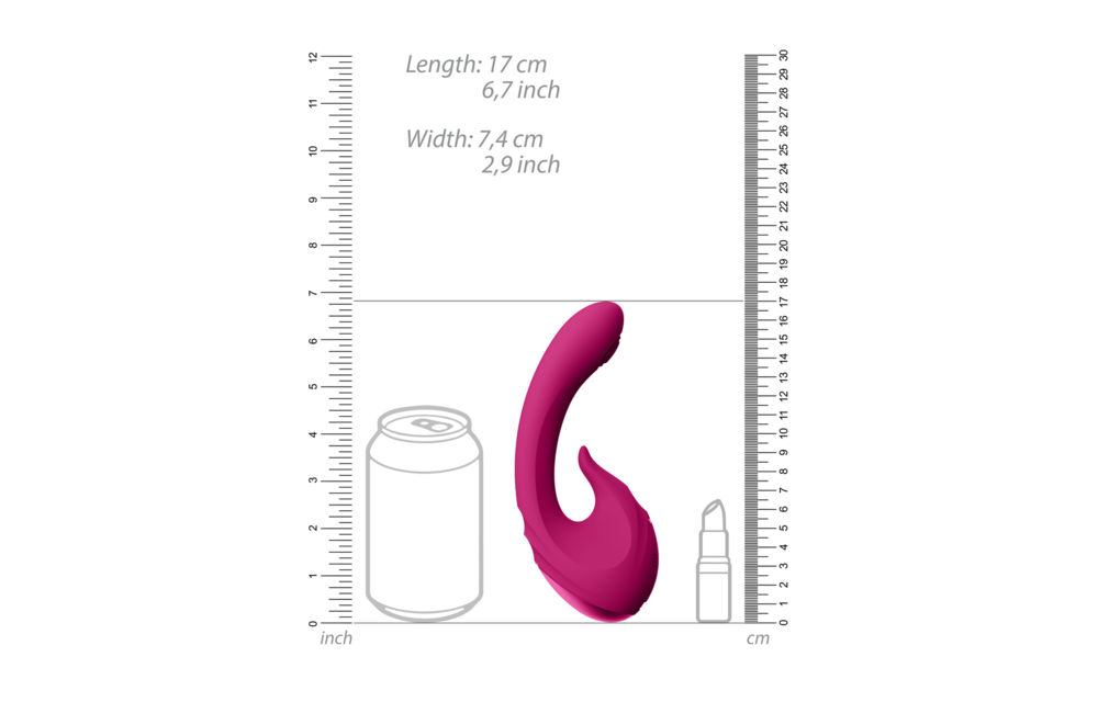 Miki Pulse Wave G-Spot-Vibrator – Leistungsstark & wasserdicht Rose