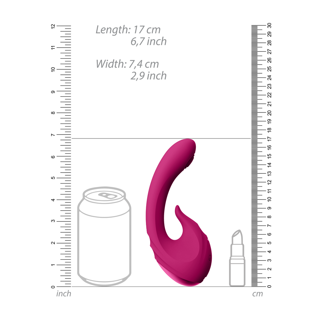 Miki Pulse Wave G-Spot Vibrator – Powerful & Waterproof Rose