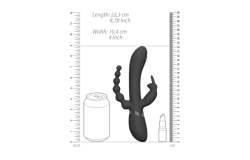 RINI Double Penetratie Rabbit – Stil, Krachtig & Waterdicht