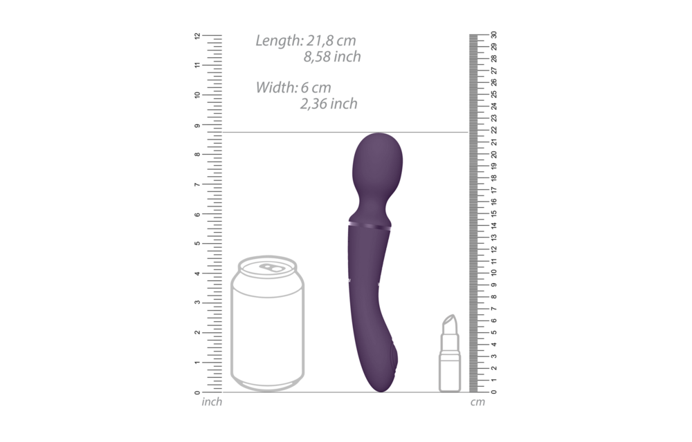 Nami Pulse Wave Vibrating Wand Lila – Ultimatives intimes Vergnügen