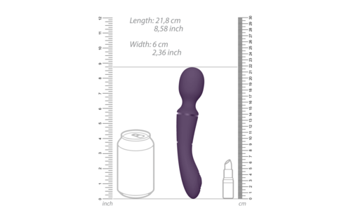 Nami - Pulse Wave  Vibrating Wand - Paars