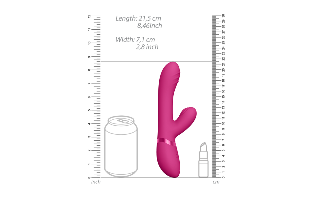 TANI Finger Pulsator Pink – Intense Pleasure & Silent Vibrator