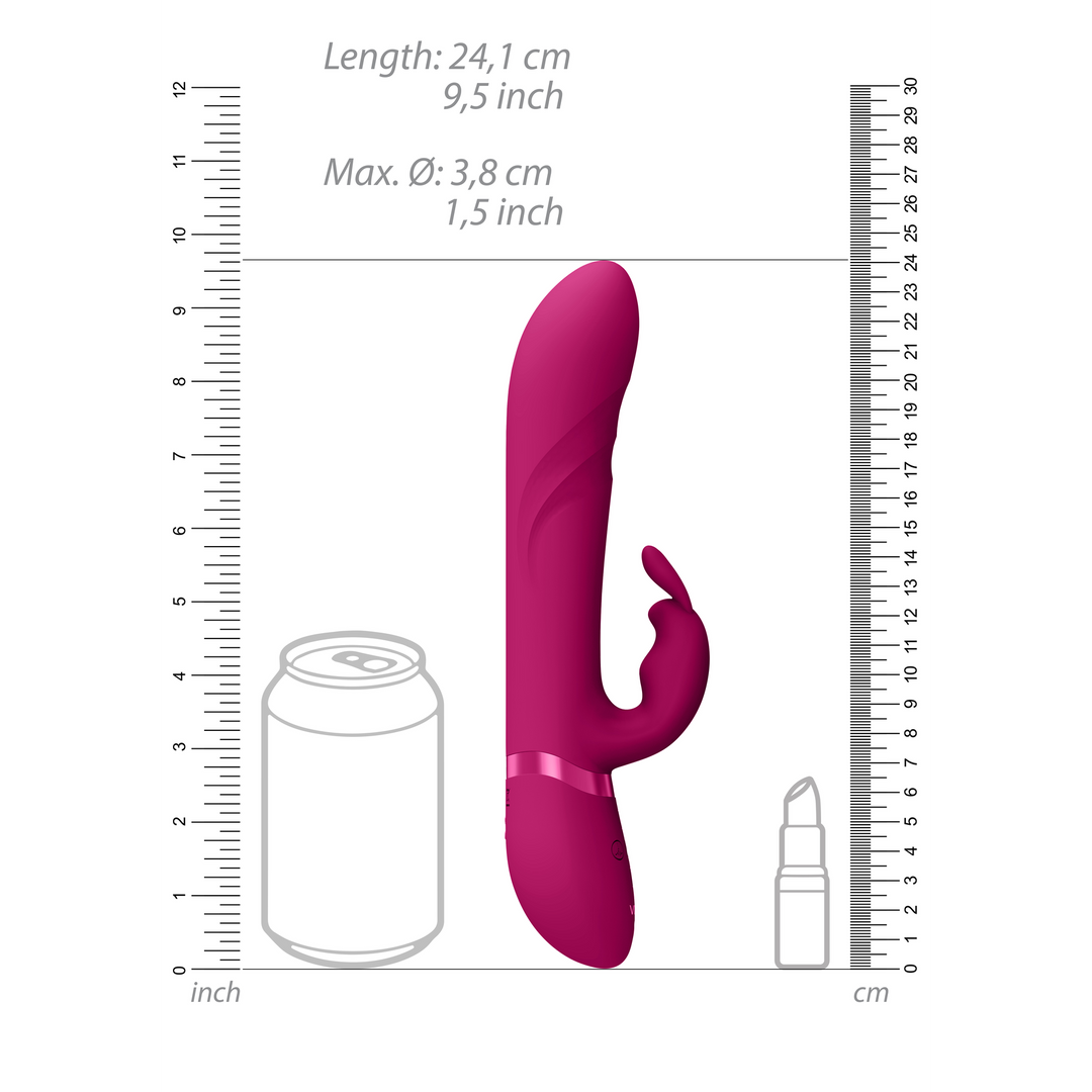 Vive Nari G-spot Vibrator Pink – 3 Motors, Rotating & Top