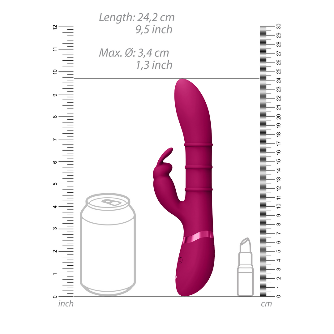 Sora Pink Vibrator - Luxury VIVE G-spot Rings & Rabbit