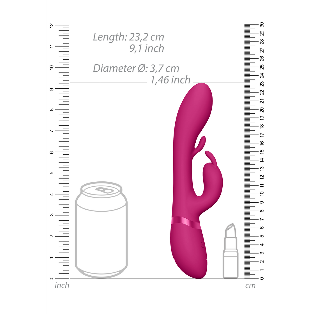 Tama Luxe G-Punkt- & Klitoris-Vibrator Rosa – 10 Vibrationsstufen