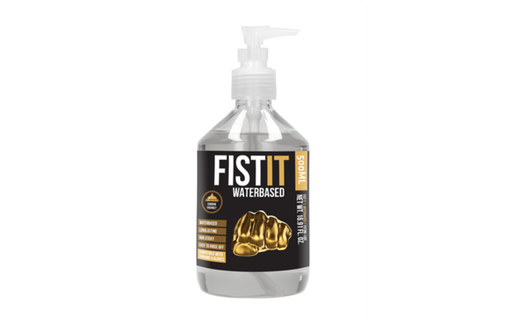 Glijmiddel Op Waterbasis 500 Ml – Veilig & Soepel | Fist It