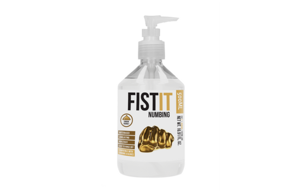 Numbing Lubricant 500 ml – Safe & Natural | Fist It