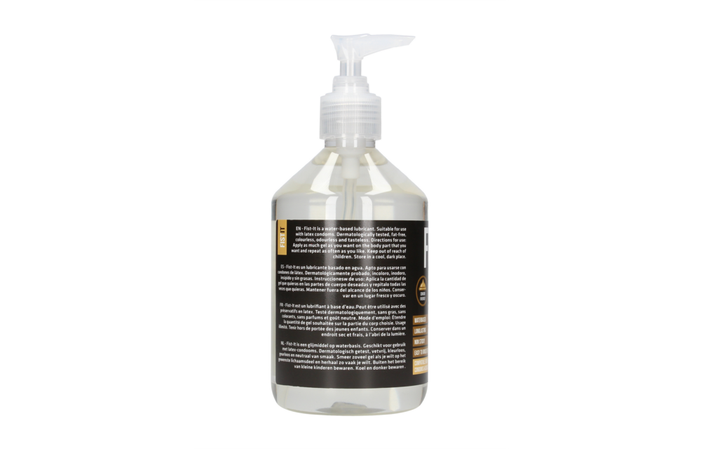 Glijmiddel op waterbasis - 500 ml