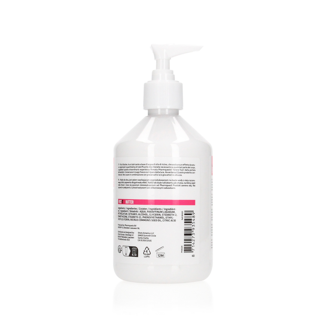 Glijboter Waterbasis 500ml - Langdurig Effect & Veilig Gebruik