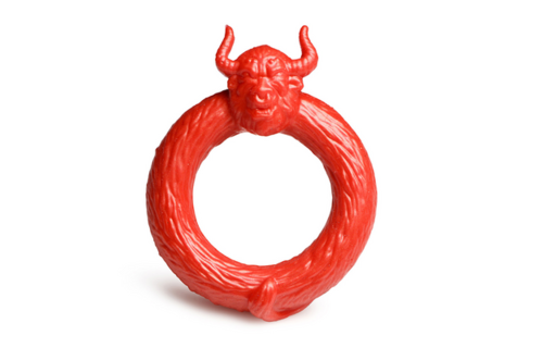 Beast Mode Silikonring 8,9 cm Rot – Komfort & Kraft