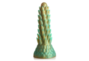 Stegosaurus Silikon-Dildo 19,5 cm – Stacheln & Grün
