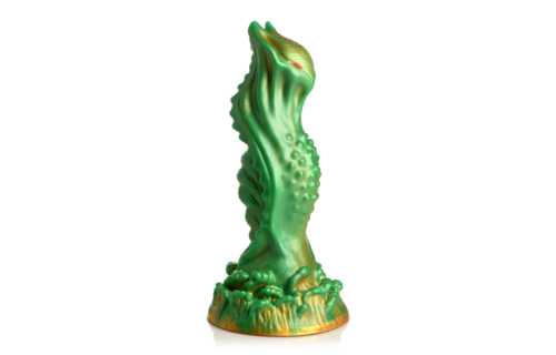 Nebula Alien Dildo Grün 19,5 cm | Premium-Silikonvergnügen