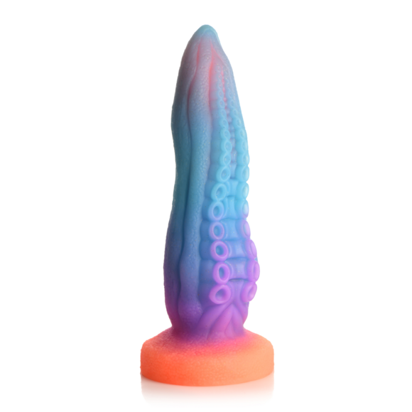 Tenta-Cock 25,4 cm – Silikon-Glow-in-the-Dark-Dildo