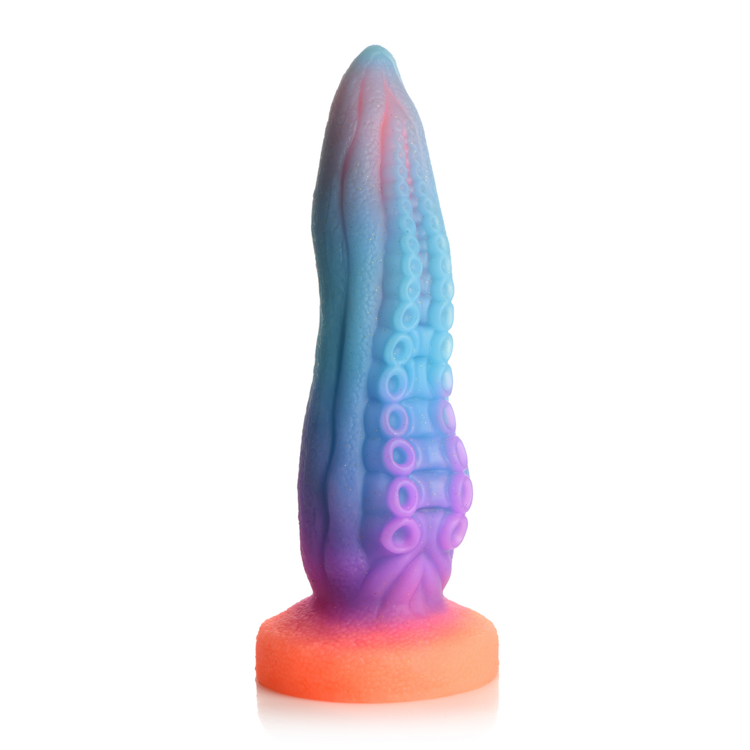 Tenta-Cock - Silikon-Dildo, der im Dunkeln leuchtet